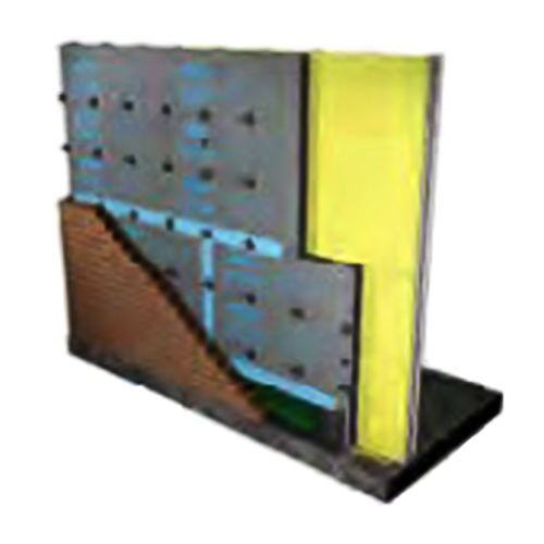 CAD Drawings Dow Building Solutions Ultrawall SL Wall System - Steel Stud, Wall Penetration Details